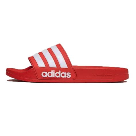 adidas cloudfoam adilette rood maat 40